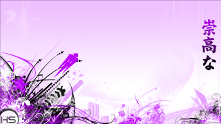 Purple abstract background graffiti clock - chinese character free wallpaper