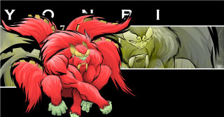 Red bird green birds black - a red bird free wallpaper