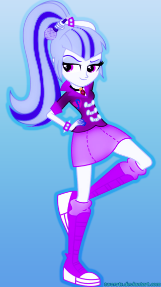 Cartoon girl long hair boots - her leg up free wallpaper for mobile