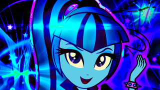 Blue hair aya goda hologram - a blue hair free wallpaper for desktop