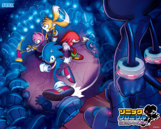 Sonic characters blue room red - a blue room free wallpaper for desktop