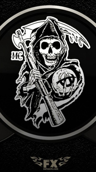 Skull gun skull back skull - a.d.m. cooper free wallpaper for mobile