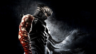 Man bloody arm knife hand - dark soul free wallpaper