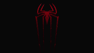 Red spider man logo black 5 - alton tobey free wallpaper for desktop