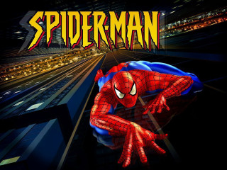 Spider man poster train city - alton tobey free wallpaper for desktop