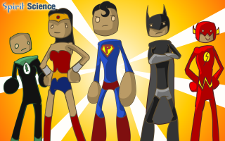 Cartoon characters yellow background spirit - pixel art free wallpaper