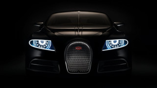 Bugatti skull headlight front car - the front of its free wallpaper for desktop