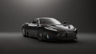 Black sports car studio photo 3 - the top free wallpaper