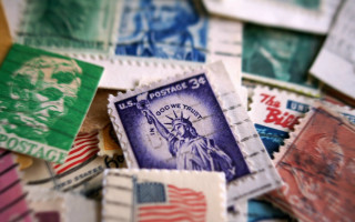 Stamps statue of liberty us - mail art free wallpaper for desktop