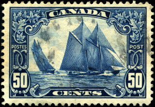 Stamp sailboat canada arthurlismer bridge - photo free wallpaper