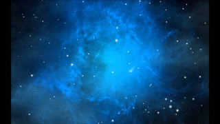 Blue space stars dust - space free wallpaper for desktop