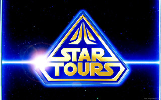 Star tours logo blue light - blue light free wallpaper for desktop