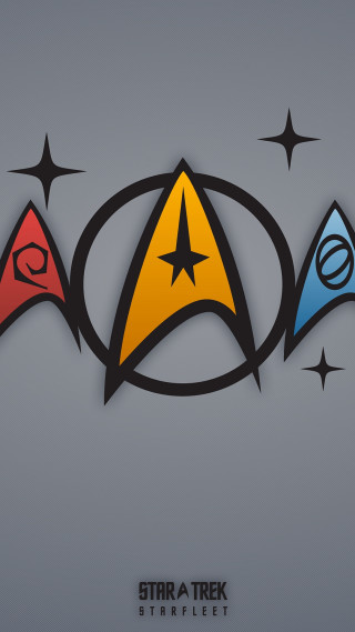 Star trek hologram gradient sparkle - scifi free wallpaper for mobile