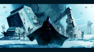 Star wars scene group giant 4 - a giant object in the background free wallpaper