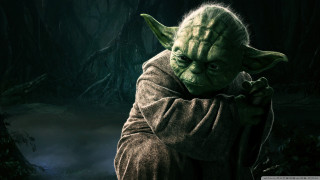 Yoda dark forest arms crossed - ilm free wallpaper