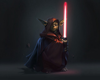 Edward lucas holding glowing saber - a hood free wallpaper
