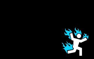 Man throwing frisbee blue flames - blue flame free wallpaper for desktop