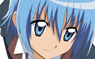 Anime blue hair blue eyes - blue hair free wallpaper for desktop