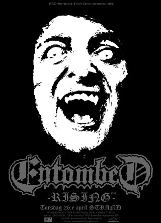 Screaming face concert poster artwork - face and the words free wallpaper