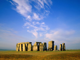 Large stone structure field blue - carl critchlow free wallpaper for desktop