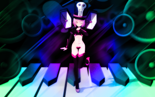 Woman top hat bodysuit piano - gapmoe yandere grimdark free wallpaper for desktop