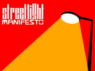 Street light red yellow poster - yellow background free wallpaper for desktop