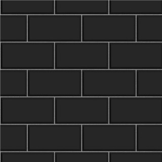 Black brick wall white border - pixel art free wallpaper for tablet