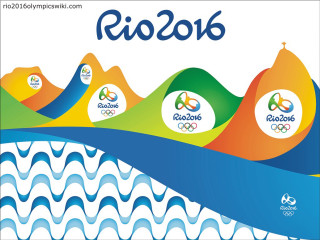 Rio olympics poster olympic rings - olympic free wallpaper