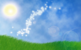 Grass field sun background white - a sun in the background free wallpaper for desktop