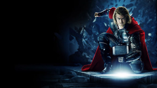 Man thor kneeling hands chest - his chest free wallpaper