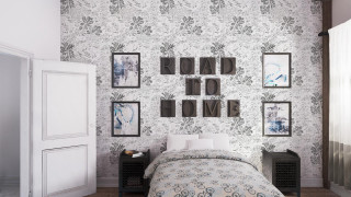 Bedroom wall pictures door another - a door free wallpaper