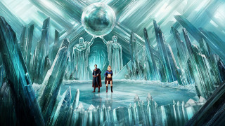 Frozen cave crystal ball fantasy - frozen free wallpaper for desktop