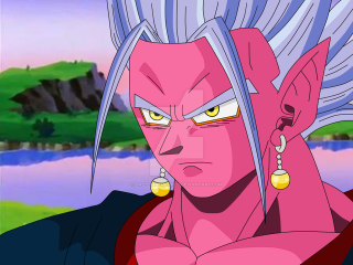 Pink hair yellow eyes male - a green field in the background free wallpaper