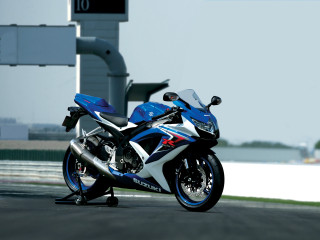 Blue white motorcycle race track - motorcycle free wallpaper