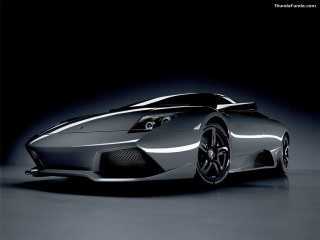 Silver sports car dark room 52 - a dark room free wallpaper for desktop