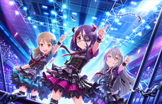 Anime girls stage crowd stadium 2 - a stadium free wallpaper for desktop