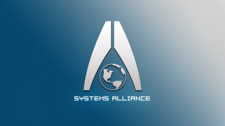 Systems alliance globe scissors logo - a globe free wallpaper