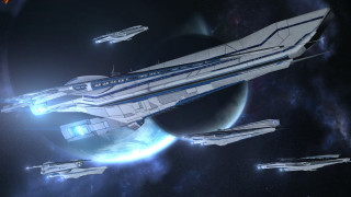 Futuristic ship space station planet - futuristic free wallpaper for desktop