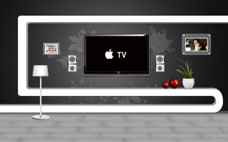 Flat screen tv white shelf - behance hd free wallpaper