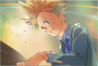 Young man mohawk smiling distance - his hair free wallpaper