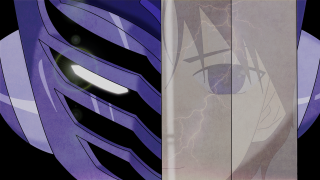 Purple black anime eyeball center - anime character free wallpaper