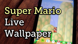Tablet game super mario live - screen free wallpaper