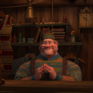 Cartoon character table clock christmas - pixar and disney animation free wallpaper for tablet