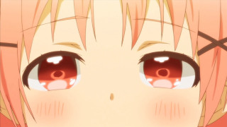 Aya pinkhair bigeyes redeyeball closeup - a close up of a person free wallpaper for desktop