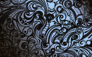 Black white pattern wall cellphone - generative art free wallpaper for desktop