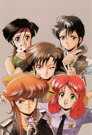 Anime characters group photo cat 2 - a group of anime characters free wallpaper for mobile