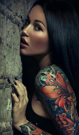 Woman tattoos arms image artistic - tattoo free wallpaper for mobile