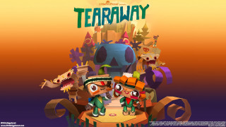 Cartoon character standing table tearaway - key art free wallpaper for desktop