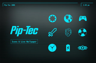 Blue screen icons keyboard mouse - a keyboard free wallpaper