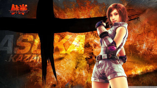 Girl short outfit gun cross - a gun in front free wallpaper for desktop